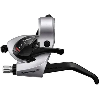 Řazení na kolo Shimano ST-TX800/3 Levé V-brake Stříbrné řazení