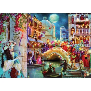 Puzzle Clementoni Puzzle Karnevalový Měsíc 1000 dílků