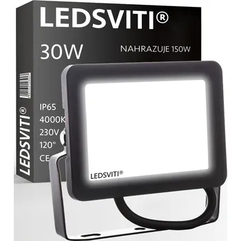 LEDSVITI 30W LED reflektor vodotěsný