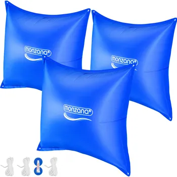 Sada 3 bazénových polštářů 120x120cm