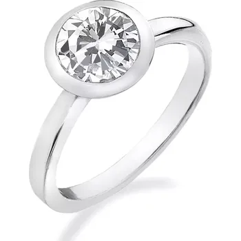 Prsten Stříbrný prsten Hot Diamonds Emozioni Riflessi Obvod 52 mm