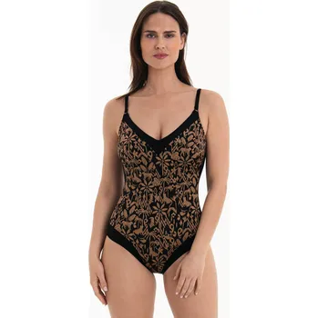 Dámské plavky Style Mabela jednodílné plavky 7726 safari - RosaFaia 733 safari 38F