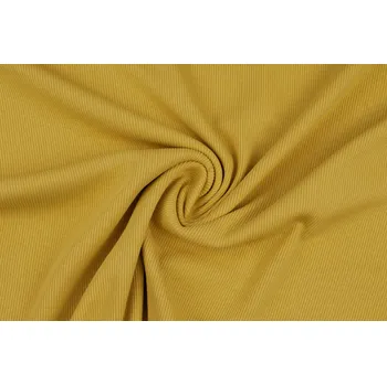 Náplet žebrovaný dusty yellow - 2/2