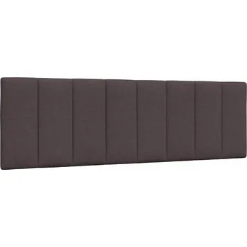 Bytový textil vidaXL Polštář na čelo postele Hanko 160 cm textil [4019170] Barva: tmavě hnědá