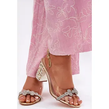 Dámské sandále Sandály na podpatku model 213936 Step in style 36