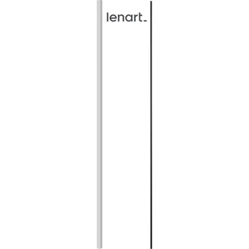 Postel Lišta s LED osvětlením REBECCA vnější k výklopným postelím kašmír barvy