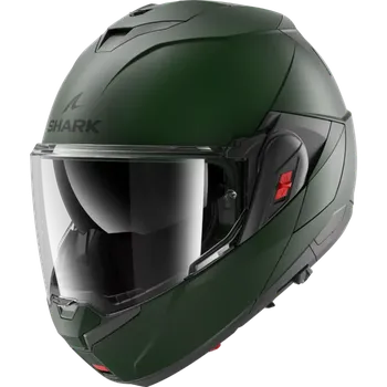 Helma na motorku Překlápěcí helma Shark OXO (matná zelená), vel. M