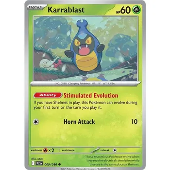 Sběratelská karetní hra Karrablast 009/086 - Black Bolt Typ karty: Non-Holo