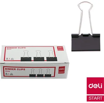 Binder clip 32mm, 1ks DELI E38563