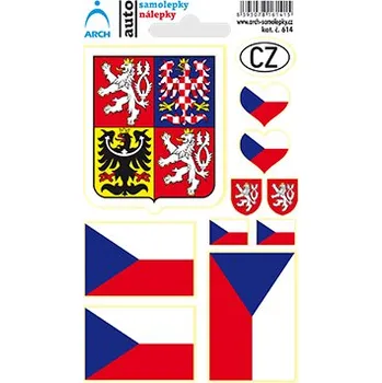 samolepka Arch Autosamolepky Česká republika