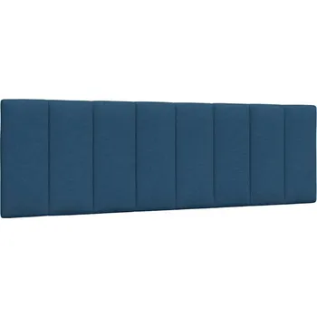 Polštář vidaXL Polštář na čelo postele Hanko 160 cm textil [4019170] Barva: Modrá