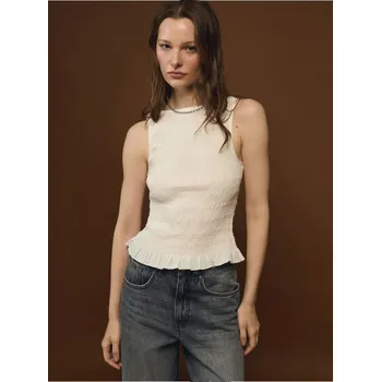 Dámská móda Top - XL - House - bílý - 380GH-00X