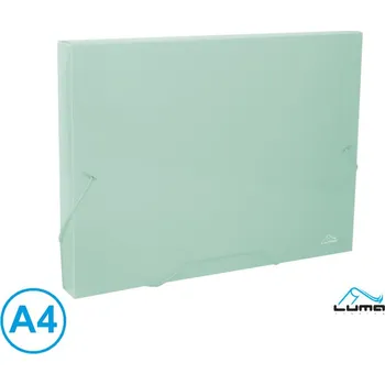 desky na sešit Luma Box na sešity, spisy s gumou A4 zelený