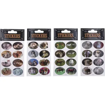 samolepka Wiky samolepka zvířata mix