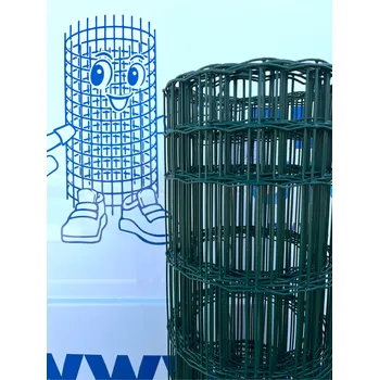 Pletivo Svařovaná síť Zn + PVC PILONET MIDDLE 1000/50x100/10m - zelená