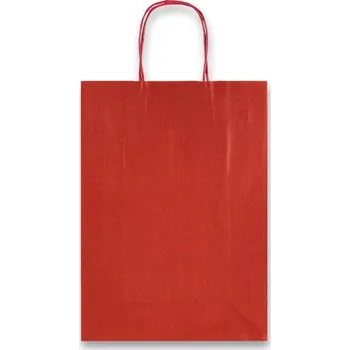 Dárková taška Sadoch Taška dárková papírová 16x21x8cm rubínová