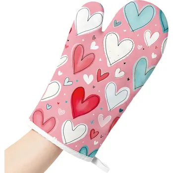 Chňapka Kuchyňská chňapka Srdíčka