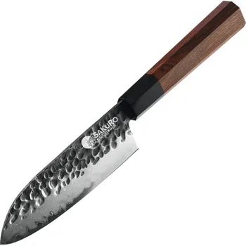 Kuchyňský nůž SaKuRo Eben Santoku nůž 12,7 cm