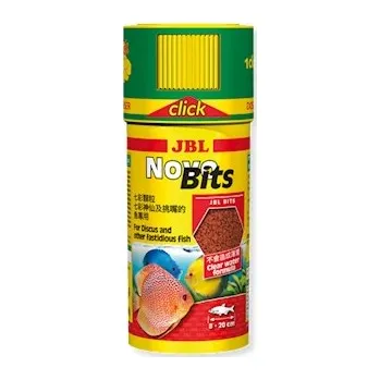 Krmivo pro rybičky JBL Prémiové hlavní krmivo NovoBits, 250ml Click
