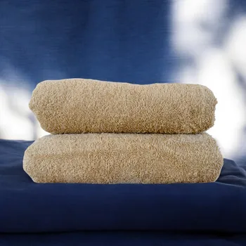 Ručník KIRPOGLOU Řecko Osuška 80x200 SPA HOTEL - PÍSKOVÁ (460gr)