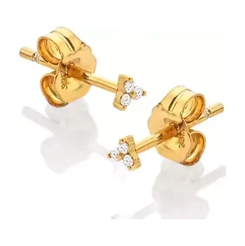 Náušnice Pozlacené náušnice Hot Diamonds x Jac Jossa Hope DE753