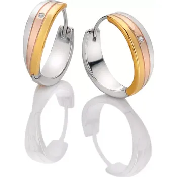 Šperk Stříbrné náušnice Hot Diamonds Trio DE841