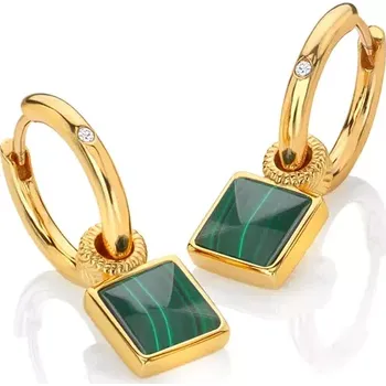 Náušnice Stříbrné pozlacené náušnice Hot Diamonds x Jac Jossa Hope DE713