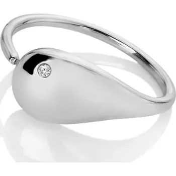 Prsten Stříbrný prsten Hot Diamonds Tide DR281 Obvod 58 mm
