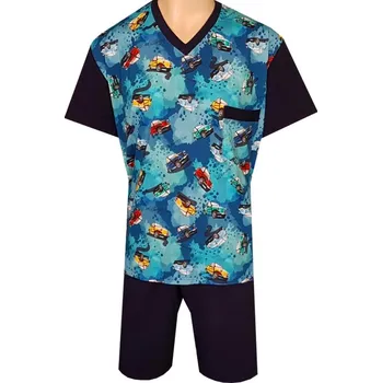 Pánské pyžamo Pánské Pyžamo Krátké FOLTÝN PK 293 Velikost: 6XL