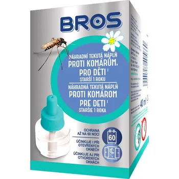 Náplň BROS do odpařovače proti komárům pro děti 60 nocí