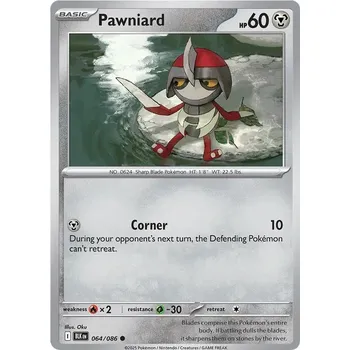 Sběratelská karetní hra Pawniard 064/086 - Black Bolt Typ karty: Non-Holo