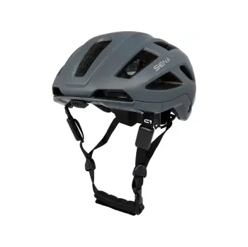 cyklistická přilba s headsetem C1, SENA (matná šedá, vel. M)