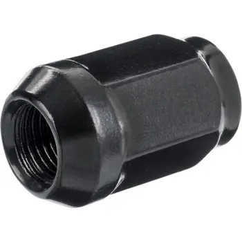 Sada na opravu pneumatiky Invento Černé matice pro slitinové ráfky M12x1,25 34mm (uzavřeno) k19