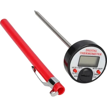 Kuchyňský teploměr Invento Digitální teploměr s bajonetovou sondou pro klimatizaci, teplotní rozsah: -50 ° C až +150 ° C, délka sondy: 125 mm