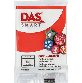 Modelovací hmota DAS SMART Hmota modelovací , šarlatově červená, 57g