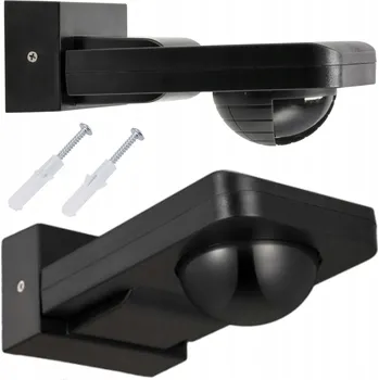 Pohybové čidlo ECOLIGHT PIR pohybový senzor IP65 - 1000W - 360° - Černý