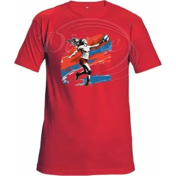Pánské tričko Dante Tričko červené Volejbal - velikost - XL