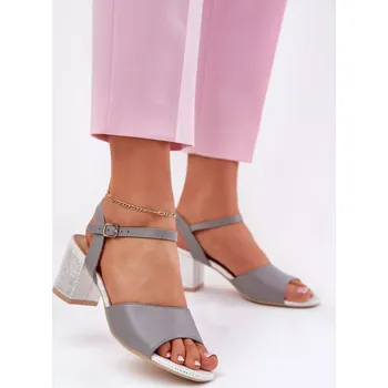 Dámské sandále Sandály na podpatku model 213012 Step in style 41