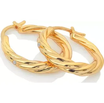 Náušnice Stříbrné pozlacené náušnice Hot Diamonds x Jac Jossa Soul DE673