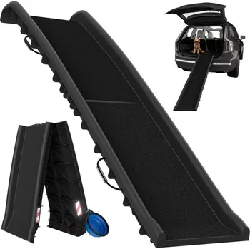 Schody a rampa pro psa Rampa pro psy 156x40x16cm | černá