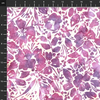 Hoffman 3381-508 bali batika vícebarevná bavlněná látka