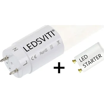 LED trubice LEDSVITI LED trubice 150cm 24W 4000K denní-bílá 4080lm + startér + startér