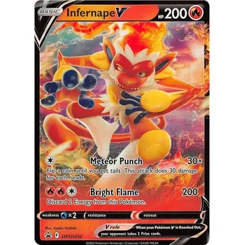 Sběratelská karetní hra Infernape V SWSH252 - Promo