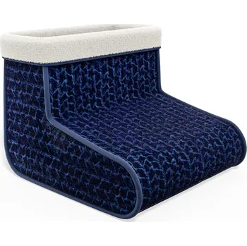 monzana® Elektrický ohřívač nohou Modrá