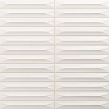 Obklad OBKLAD NIKAIA OFF WHITE KE SPÁROVÁNÍ GLOSSY 20X20 VILAR ALBARO