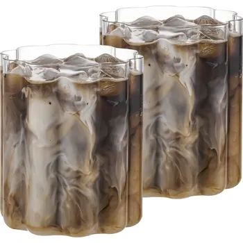 Sklenice 4Home Sada sklenic Florette 400 ml, 2 ks, čirá