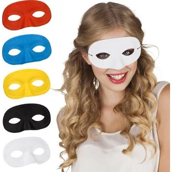 Karnevalový doplněk Smiffys Škraboška mix barev