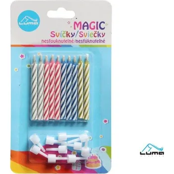 Svíčka LUMA Svíčka 10ks nesfouknutelná