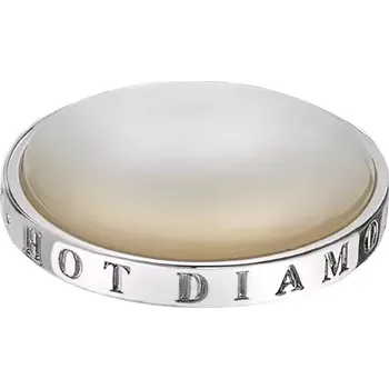 Přívěsek Přívěsek Hot Diamonds Emozioni White Mother of Pearl Coin Průměr 25 mm