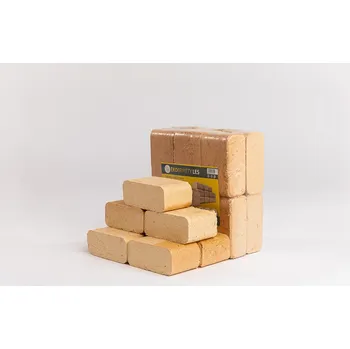 Tuhé palivo LES Eko brikety LES cihlové klasik 10 kg